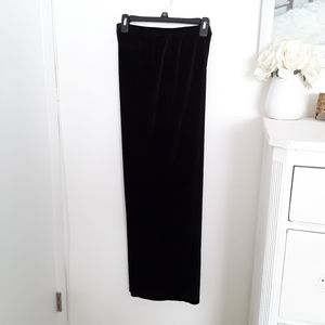 Womens Stretch Velvet Pants L